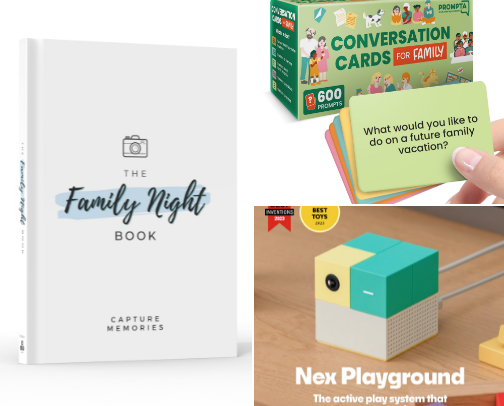 Family Night Activities cover photo collage