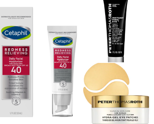 Skincare cover photo collage