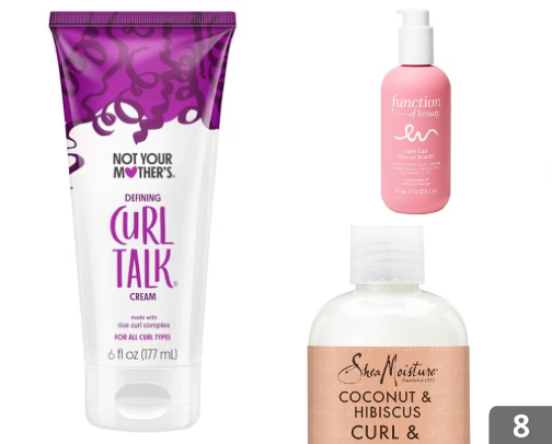 Frizz-Free Curls cover photo collage