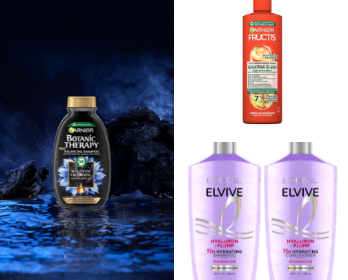 products for straight hair! cover photo collage