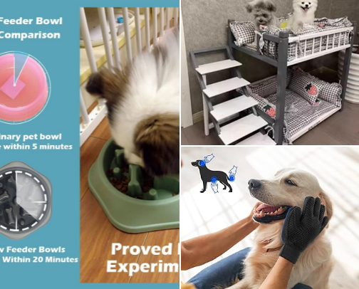 Happy Paws, Happy Home: My Top Must-Have Products for Pampered Pets (Because They Deserve the Best!) cover photo collage
