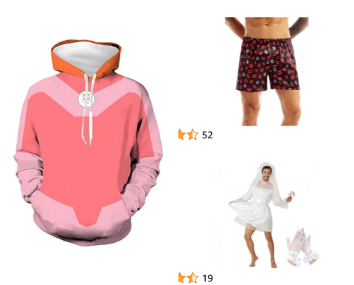Clothing cover photo collage