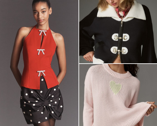 Favorite Anthro Holiday Looks cover photo collage