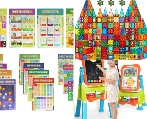 Toddler Must-Haves cover photo collage
