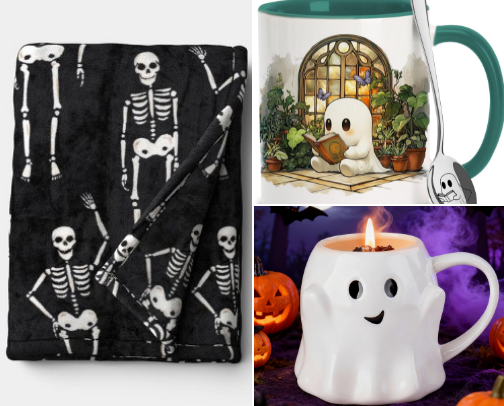 Spooky Little Gifts for Grown-Up Halloween Girls cover photo collage