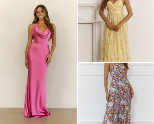 WEDDING GUEST DRESSES YOU'LL ACTUALLY WEAR 👗 cover photo collage