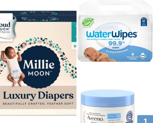 Baby must haves cover photo collage