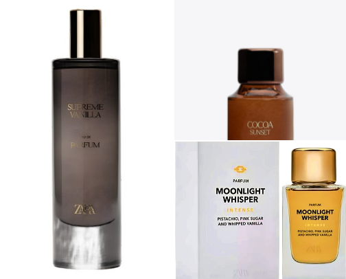 Zara parfume 🥰 cover photo collage