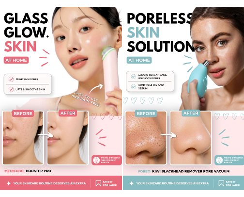 ♥︎ Skincare Tools That Actually Work! cover photo collage