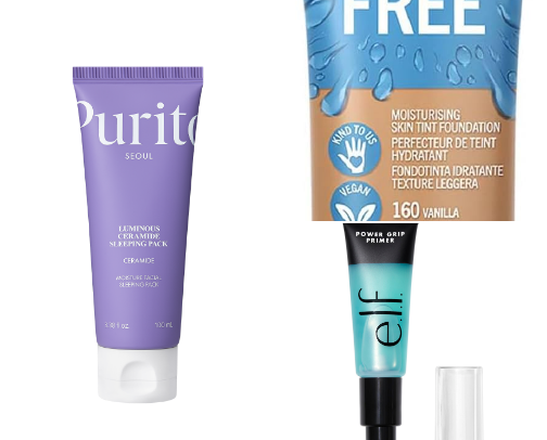 Acne proof everyday makeup 2026 cover photo collage