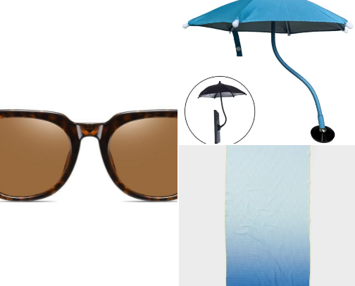 How to stay prepared on a girls beach trip cover photo collage