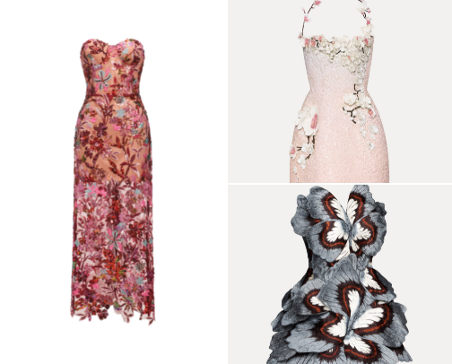 Bold & Brilliant: Unique Dresses That Dare to Stand Out cover photo collage