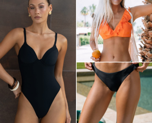 Beach Ready: My Swimwear Edit cover photo collage