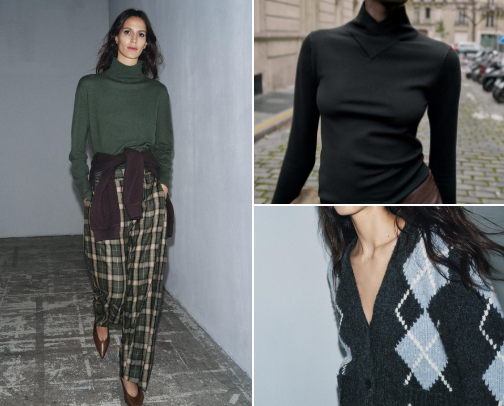Best Zara Premium Knitwear (Wool and Cashmere) cover photo collage