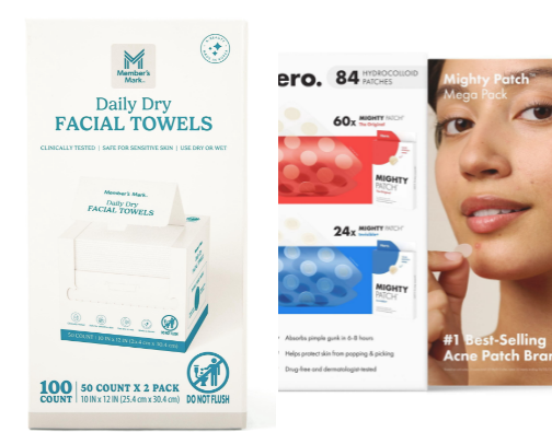 Sam's Club Beauty and Wellness Must Haves cover photo collage
