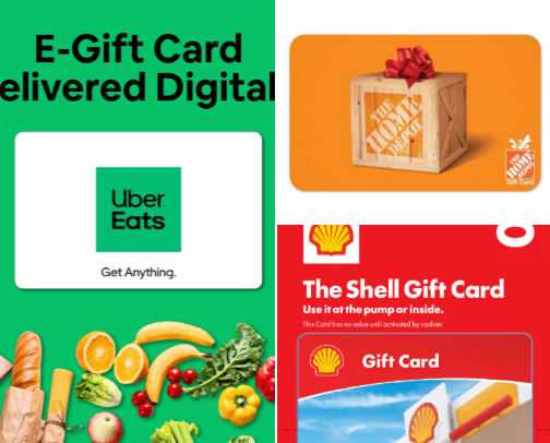12 Gift Cards We Actually Use❤️ cover photo collage