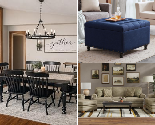 Home finds cover photo collage