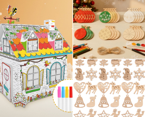 Christmas craft ideas cover photo collage