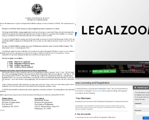 Get your LLC started  cover photo collage
