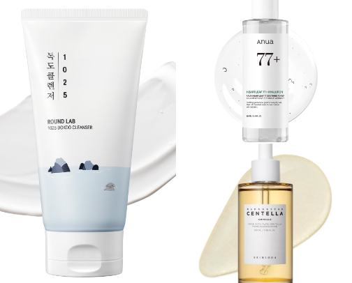 Best Skincare for Acne-Prone Skin (Gentle & Effective) cover photo collage