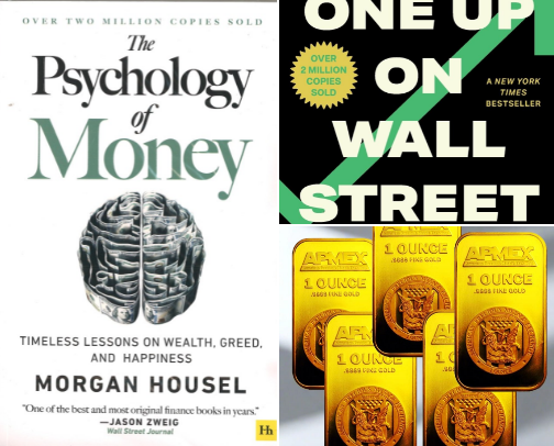 Books and hedge recs cover photo collage