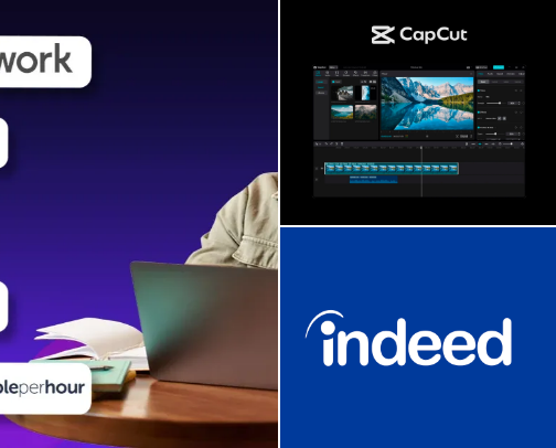 Use the internet and make money from home cover photo collage
