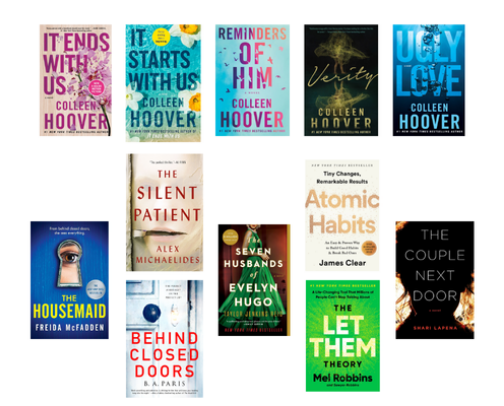 The books that live rent-free in my mind📚✨💗 cover photo collage