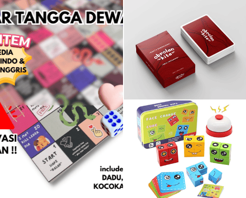 Family Games and Friends cover photo collage
