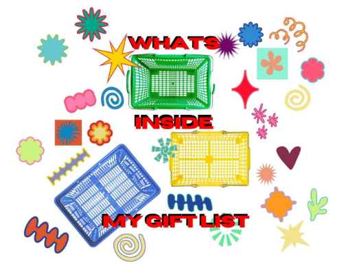 Gift ideas cover photo collage