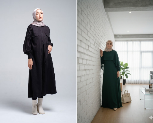 Dress cover photo collage