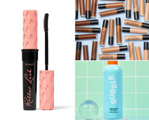 skincare & makeup recs✨️ cover photo collage