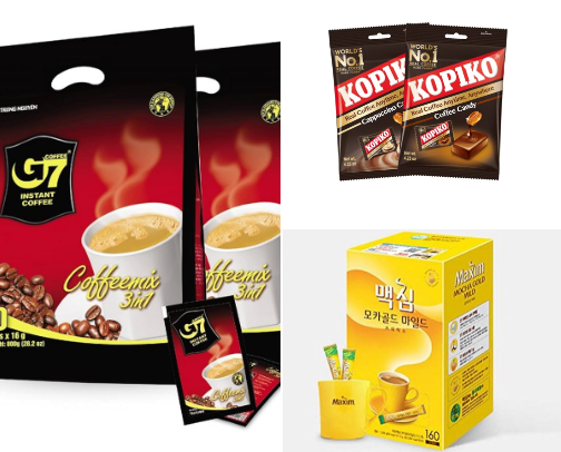 Asian Coffee STICKS for on-the-go girlies!!! cover photo collage