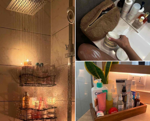 Body care to stay young and smell good forever! cover photo collage