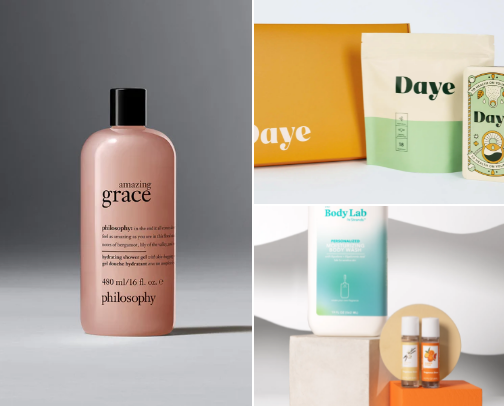 Body care cover photo collage