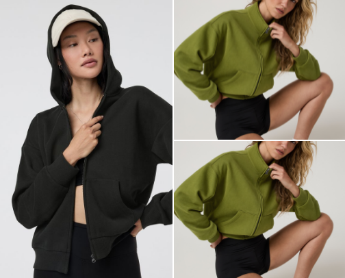 Cute & Cozy Hoodies cover photo collage