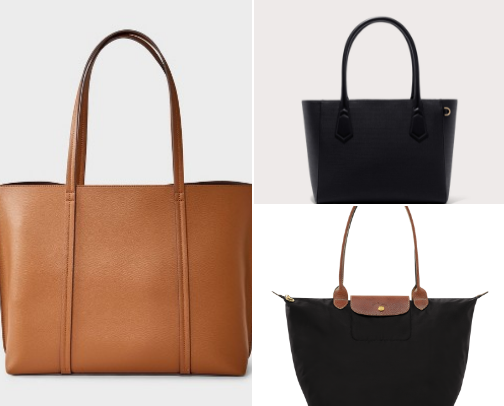 work bags for her cover photo collage