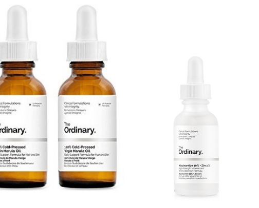 The ordinary cold-pressed virgin cover photo collage