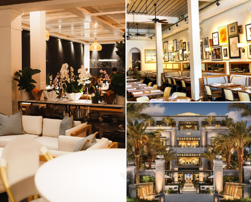 Palm Beach Eats cover photo collage