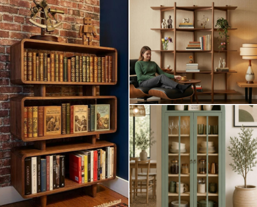 Bookshelf Décor & Reading Room Essentials - Beautiful cover photo collage