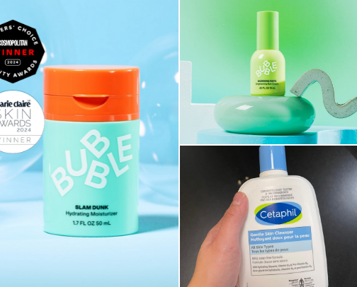Skin care musts cover photo collage