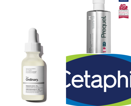 The best skincare products cover photo collage