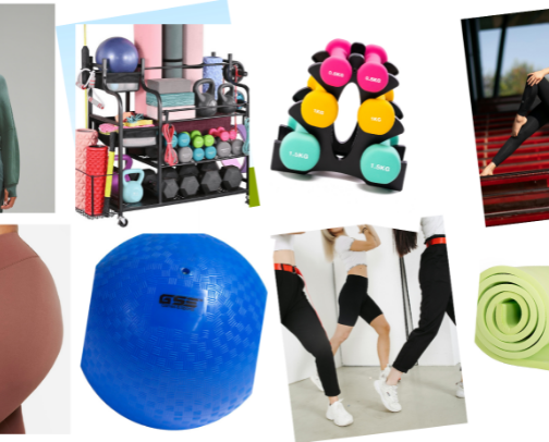 All healthy workout cover photo collage