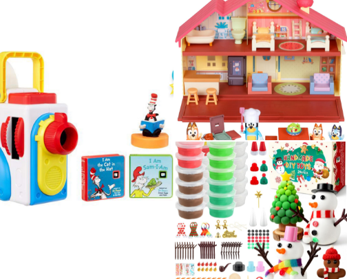 Christmas Gift guide for toddlers cover photo collage