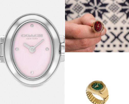 Trendy Watch Rings I Have My Eye On! cover photo collage