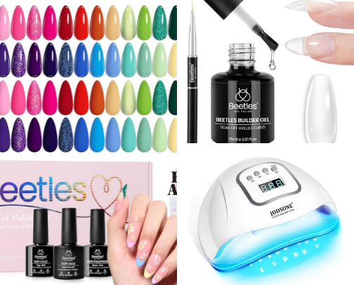 Salon Nails at Home cover photo collage