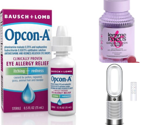 Surviving Austin Allergies cover photo collage