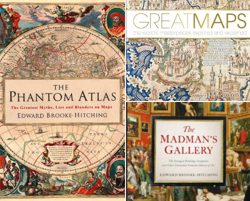 Free PDF - The Phantom Atlas: The Greatest Myths, Lies and Blunders on Maps readers cover photo collage