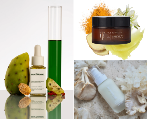 Clean Skincare I’d Save in a Fire. cover photo collage