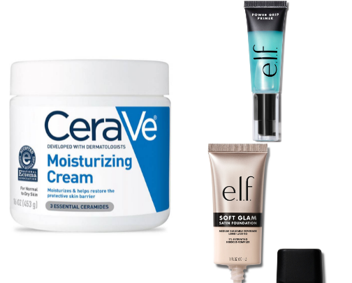 Affordable and easy makeup routine cover photo collage