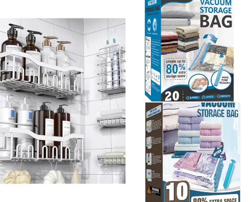 Storage for Small Spaces (Mixed, Under $50 & Under $100) cover photo collage